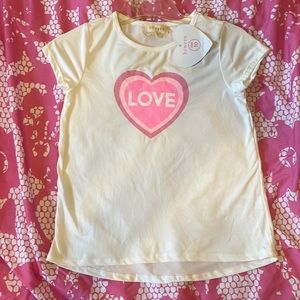 Btween Girls Love Tee Shirt